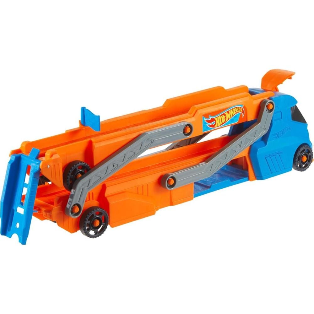 Transportator Cu Piste Si Masina Hot Wheels City Speed Truck HYT83 Noriel