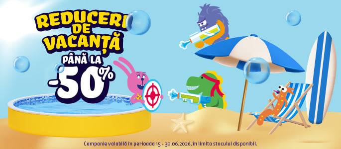 Reduceri de Vacanta | pana la -50%