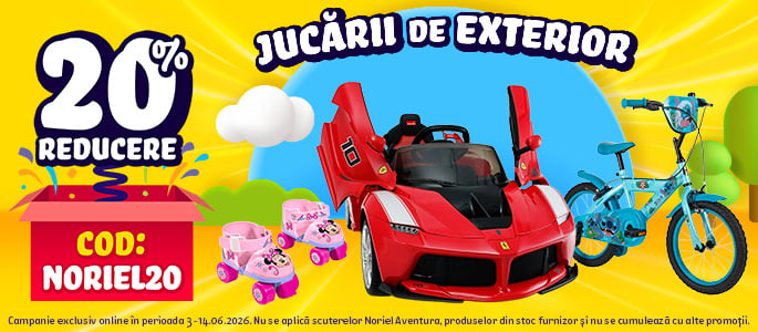 Jucarii de Exterior -20% Reducere | cod: NORIEL20