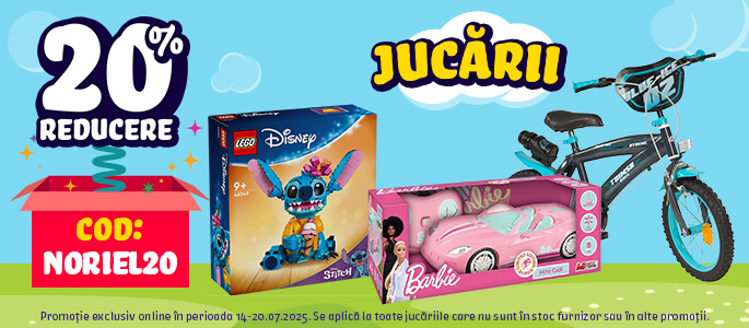 -20% JUCARII | Cod: NORIEL20