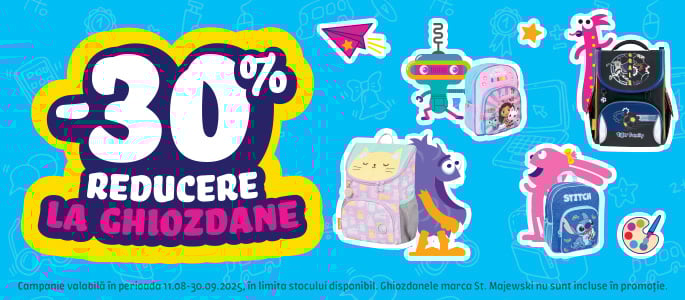 BTS -30% reducere | ghiozdane