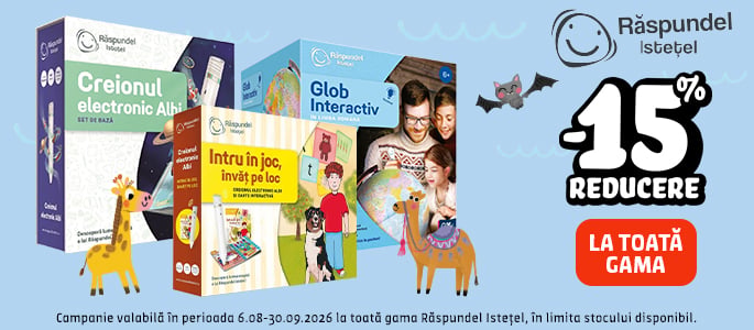 Raspundel Istetel -15% Reducere la toata gama
