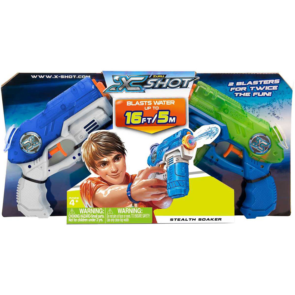 Set pistoale cu apa x-shot water blaster - stealth soaker