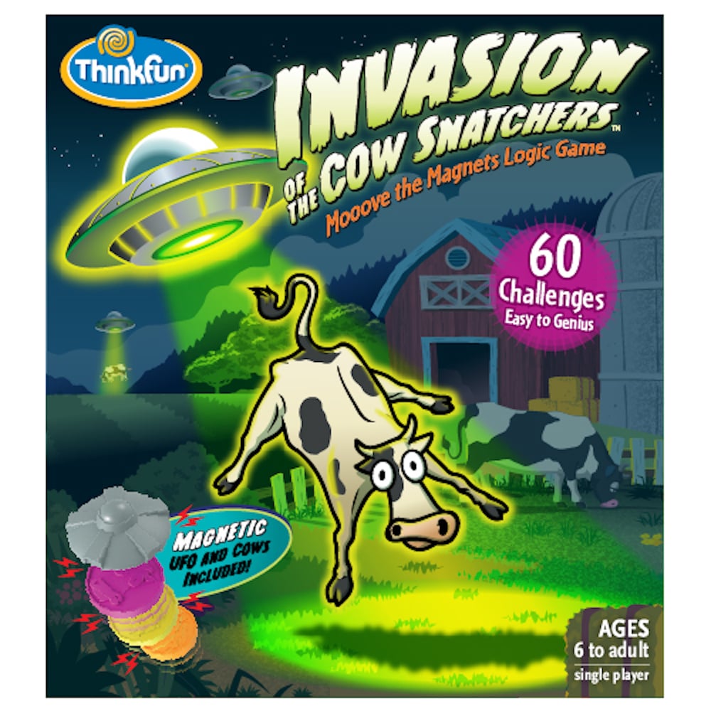 Joc educativ, Thinkfun, Invasion Of The Cow Snatchers Cow imagine 2022