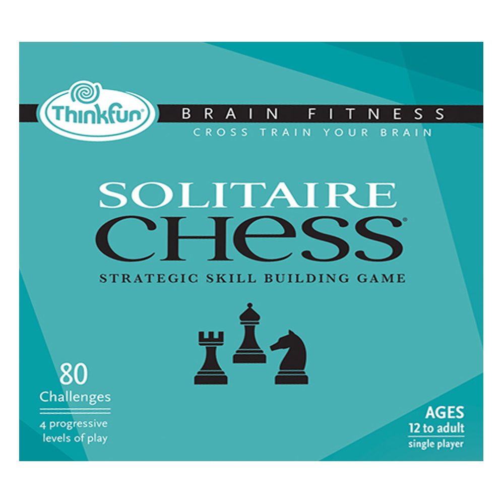 Joc educativ, Thinkfun, Brain Fitness, Solitaire Chess noriel.ro imagine noua responsabilitatesociala.ro