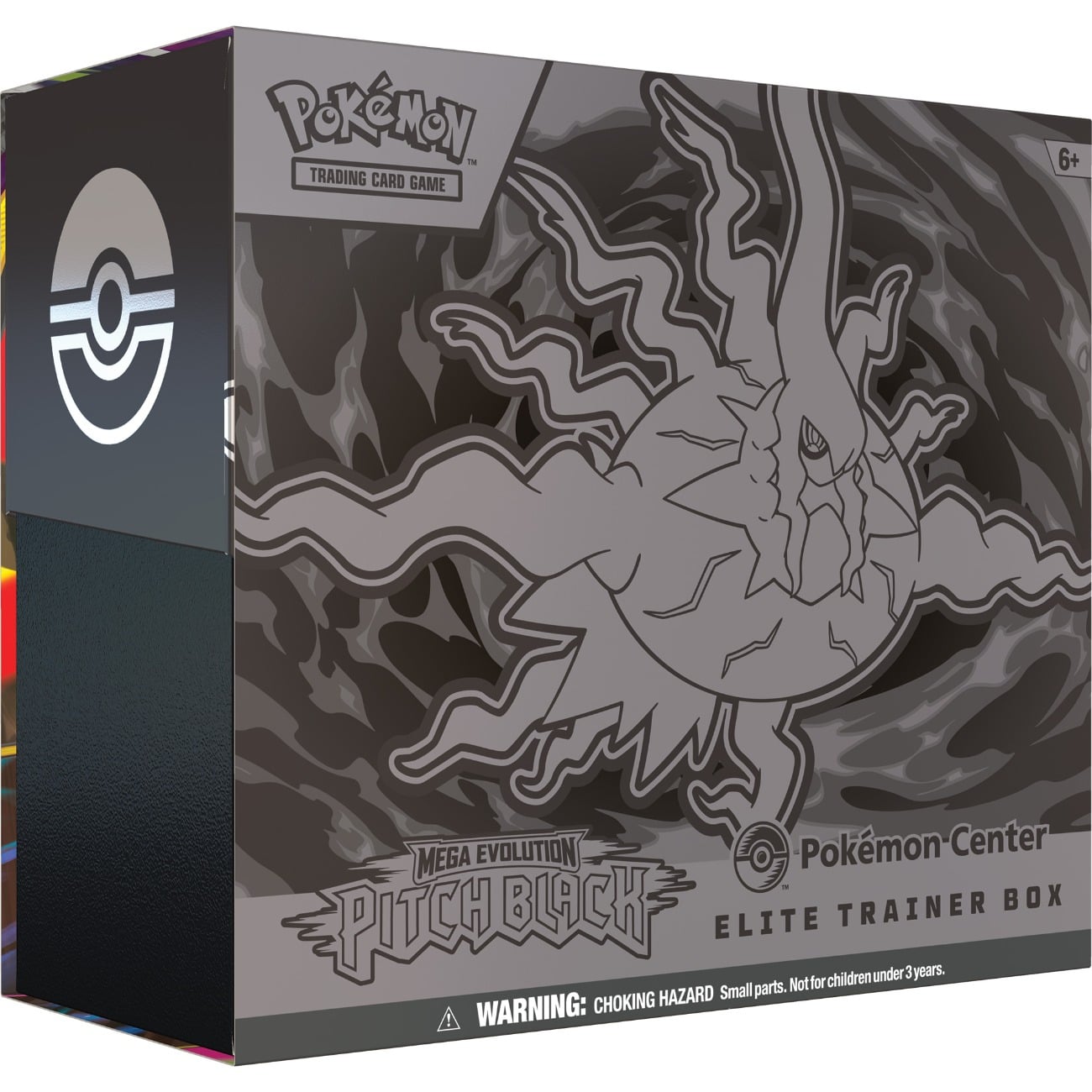 Set carti de joc, Pokemon TCG, Mega Evolution, Pitch Black, Elite Trainer Box