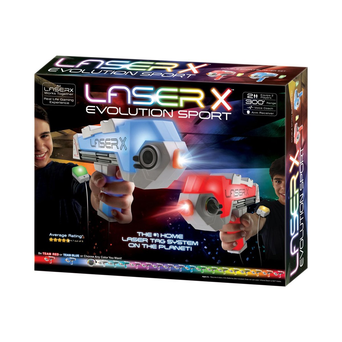 Blaster Evo Sport, Laser X Laser X