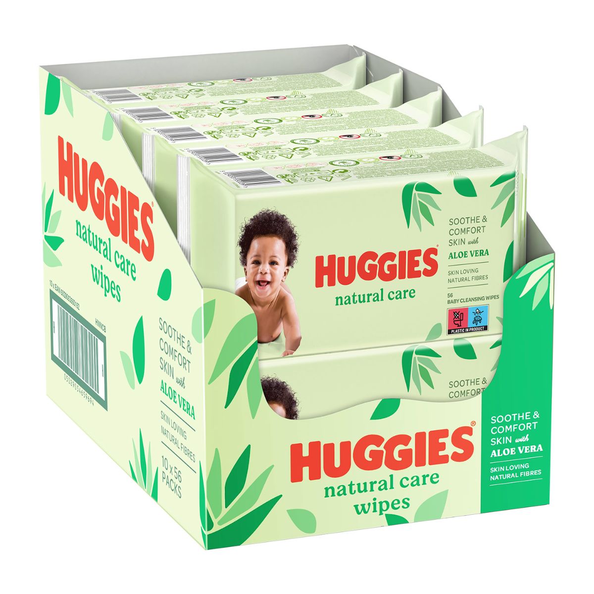 Servetele umede pentru bebelusi, Huggies Care, 56 x 10, 560 buc 10