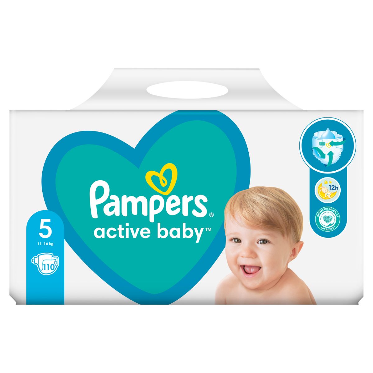 Scutece Pampers, 5 Act Baby 11-16 kg, 110 buc 11-16 imagine 2022 protejamcopilaria.ro