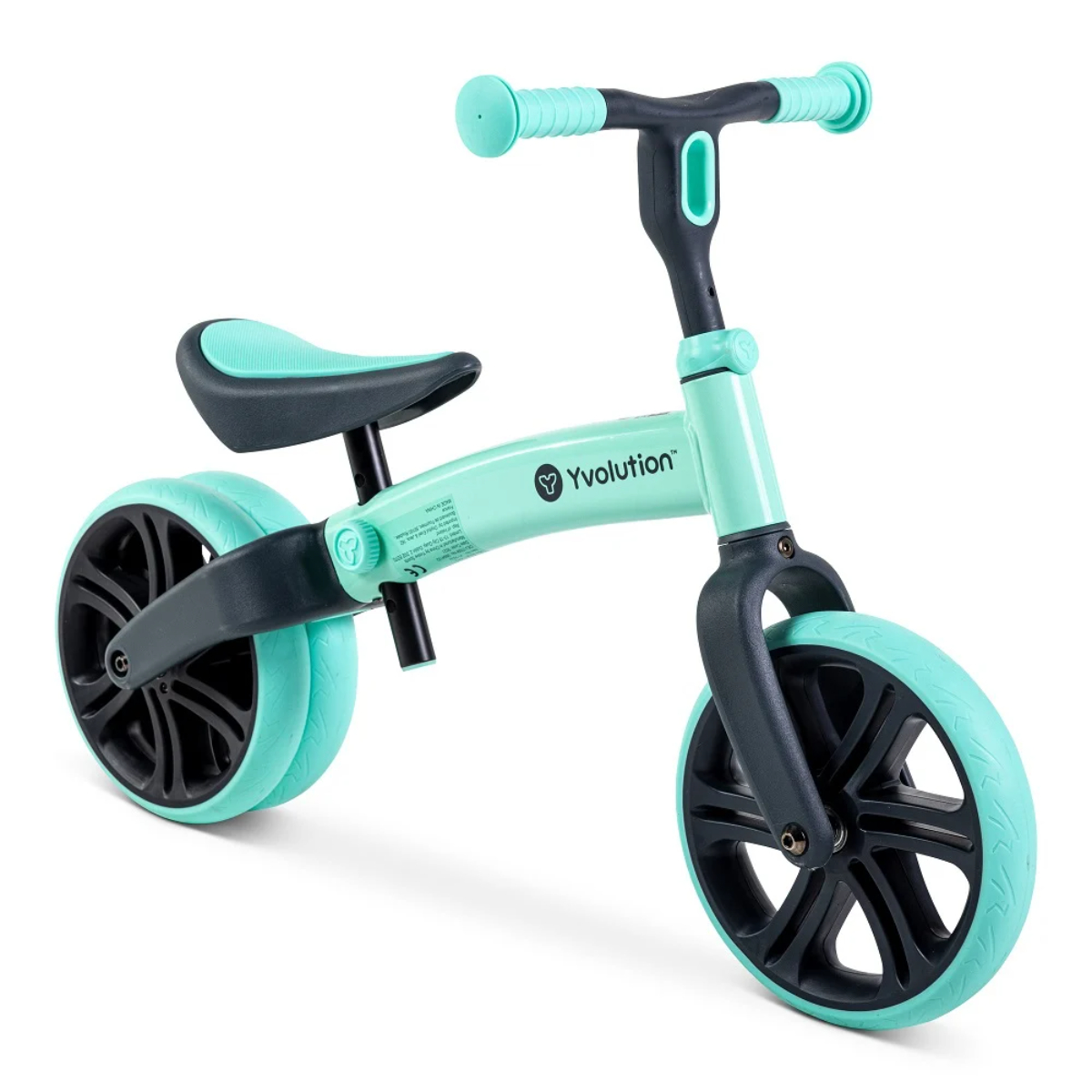 Bicicleta fara pedale Y Velo Junior, Yvolution, Green