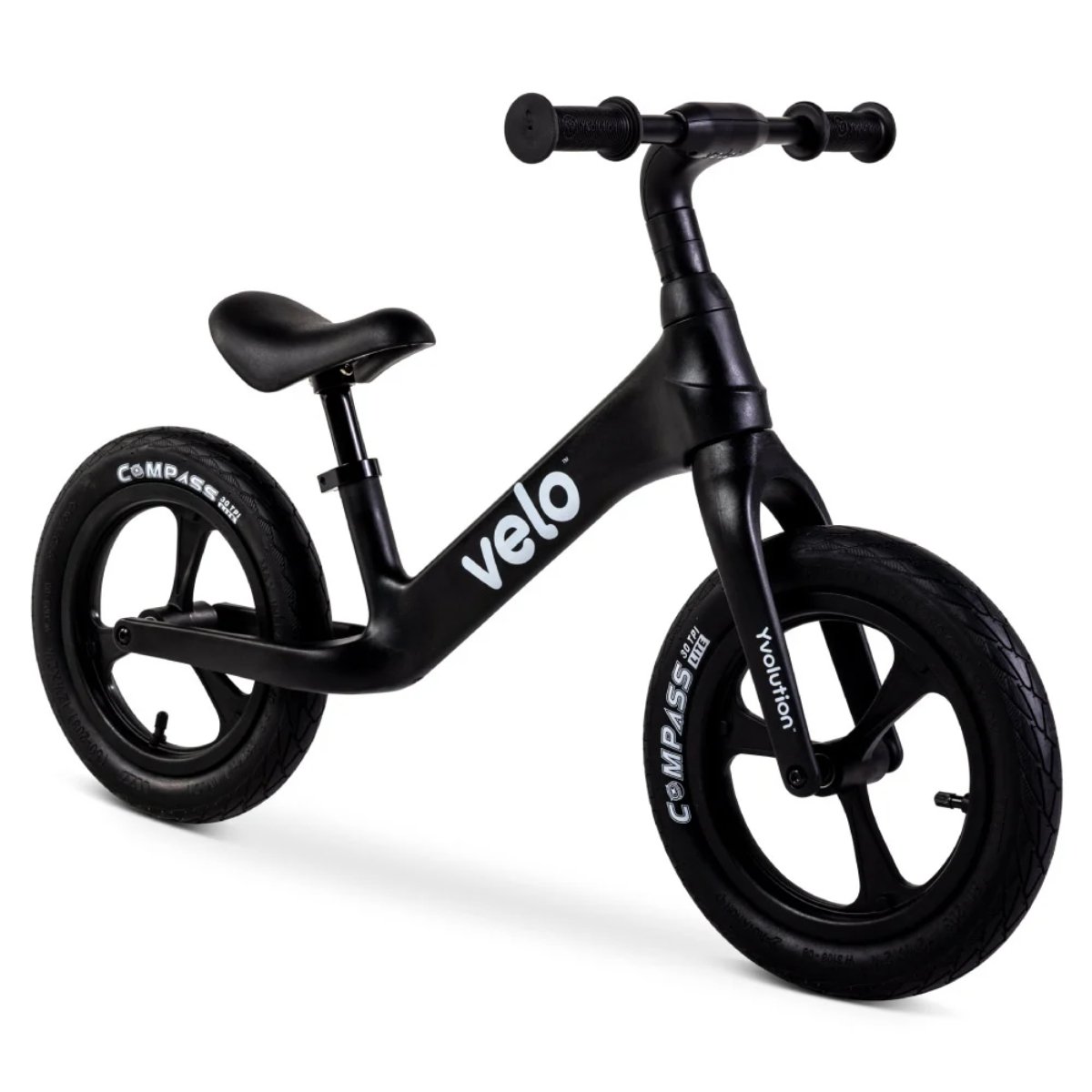 Bicicleta fara pedale Y Velo Pro, Yvolution, Black