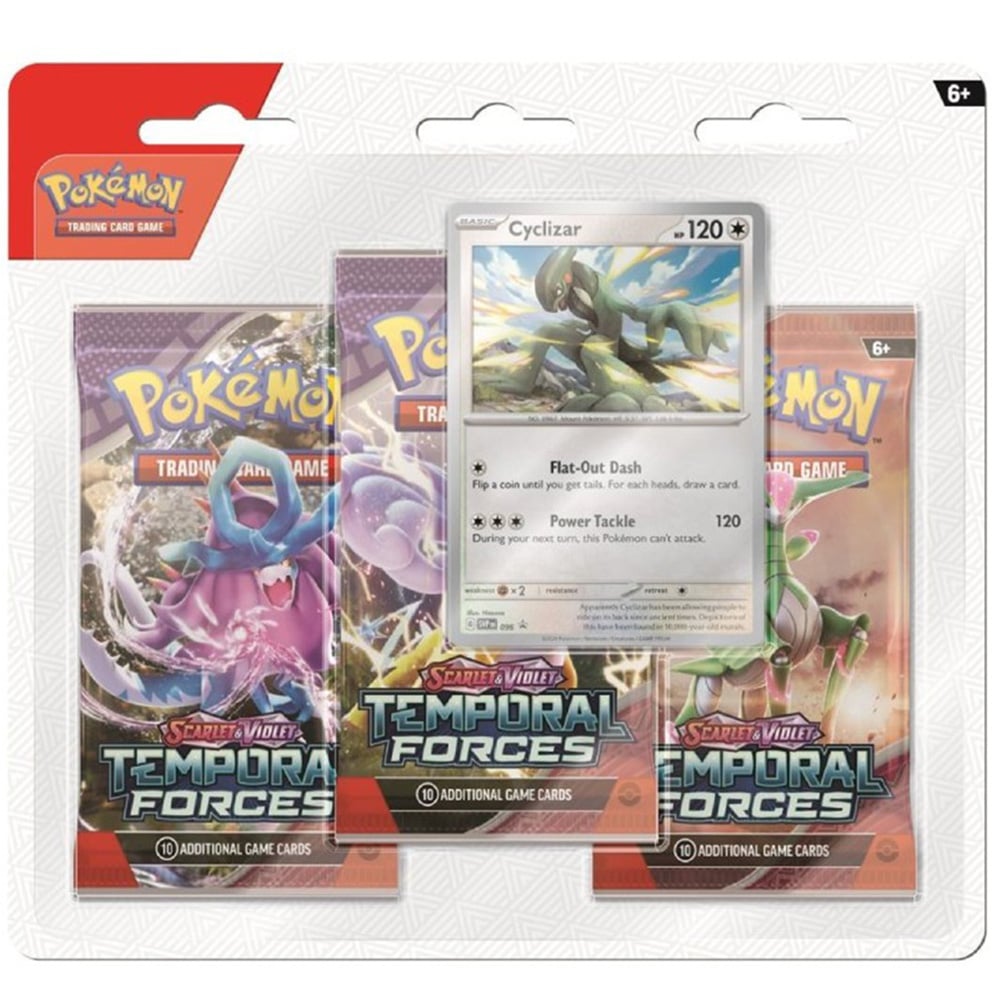 Set 3 carti de joc, Pokemon TCG, Temporal Forces, Cyclizar