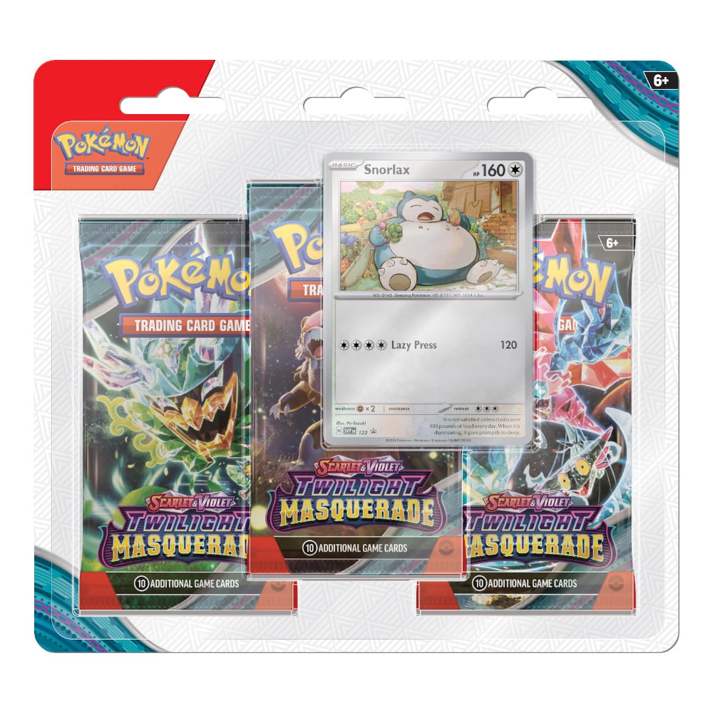 Set 31 cartonase, Pokemon TCG, Booster SV06, Snorlax