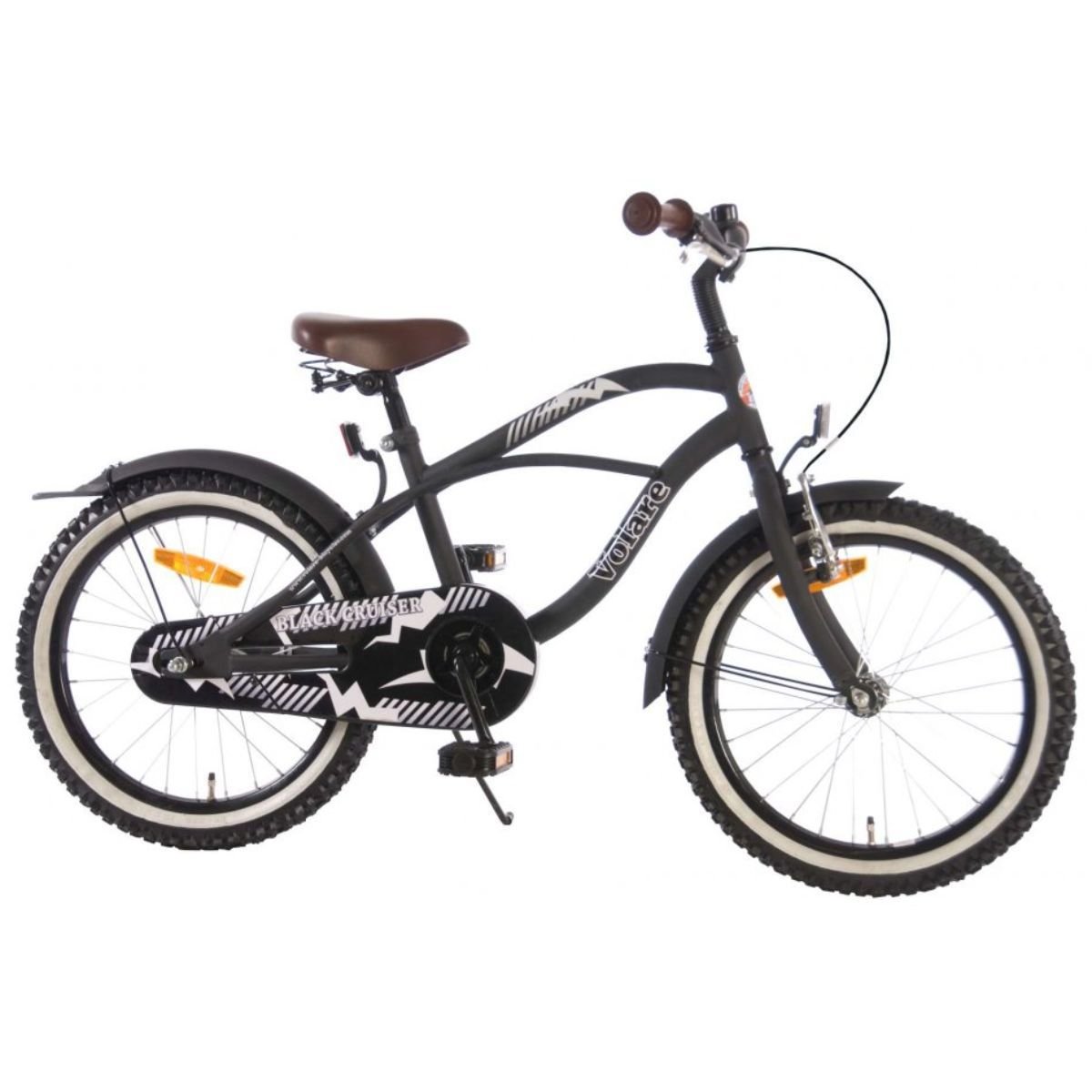 Bicicleta EandL Cycles Black Cruiser, 18 Inch Bicicleta