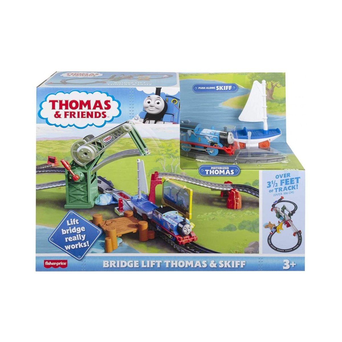 Set de joaca Thomas and Friends, tren electric cu pod