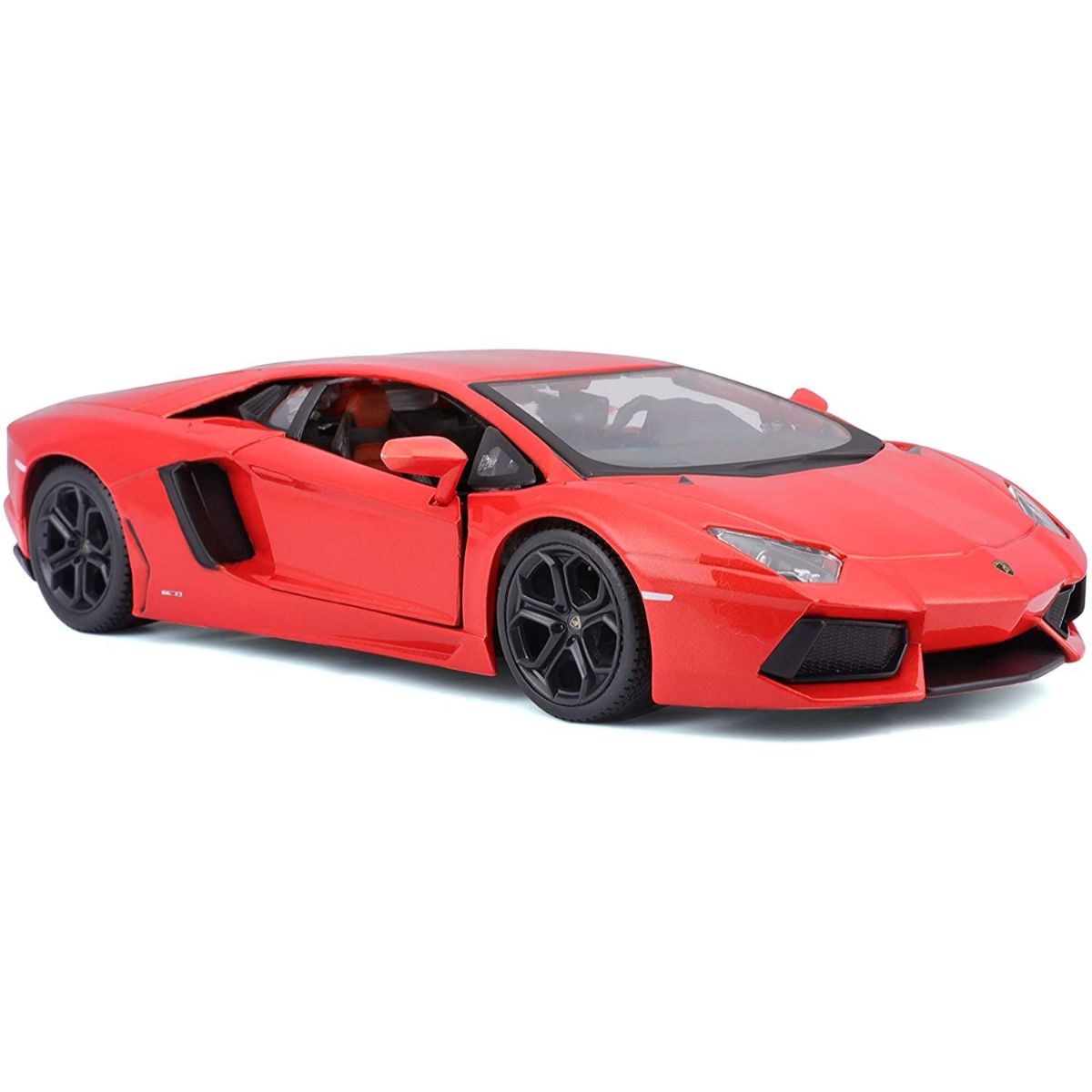 Masinuta Maisto, Lamborghini Aventador LP 700 4, 1:24, Portocaliu Oferte Black Friday 2023-09-21 3