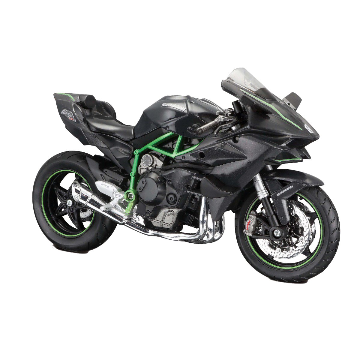 Motocicleta Maisto, Kawasaki Ninja H2R, scala 1:12 1:12 imagine noua responsabilitatesociala.ro