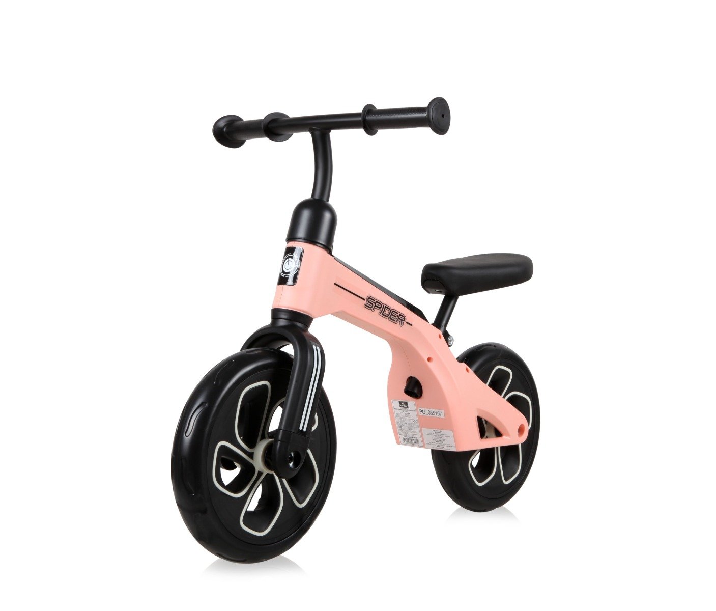 Bicicleta de tranzitie, fara pedale, roti mari, Lorelli Spider, Pink LORELLI imagine noua