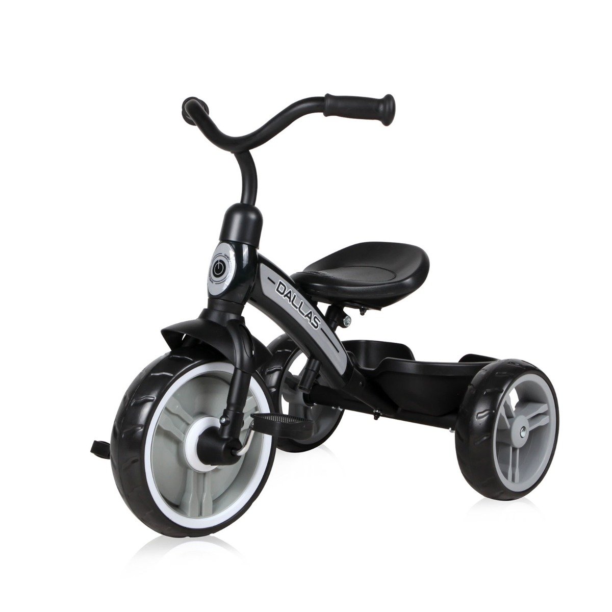 Tricicleta pentru copii Lorelli Dallas, Black La Plimbare 2023-09-25