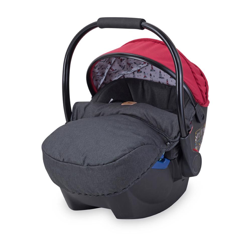 Cosulet auto Lorelli Rimini, 0-13 Kg, Red & Black Lighthouse