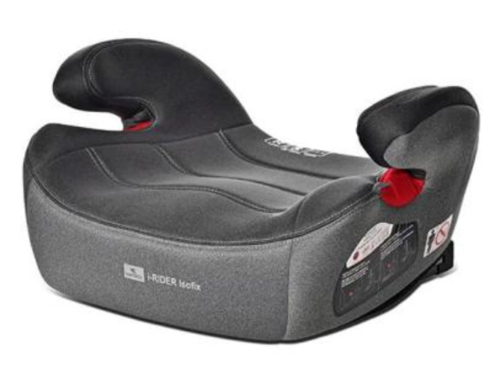 Inaltator auto, Lorelli I-Rider, Isofix, 125-150 cm, 6-12 ani, Grey Jasper