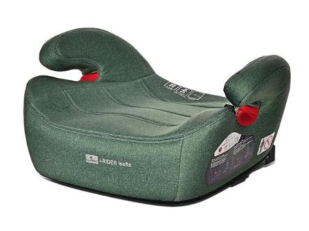 Inaltator auto, Lorelli I-Rider, Isofix, 125-150 cm, 6-12 ani, Green