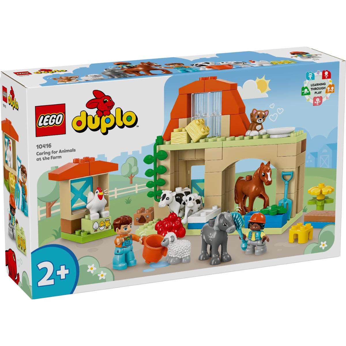 LEGO® Duplo – Ingrijirea animalelor la ferma (10416) LEGO® imagine noua responsabilitatesociala.ro