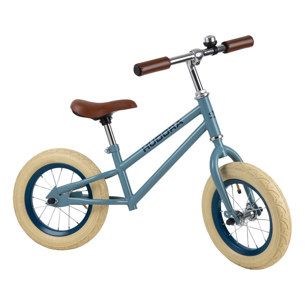 Bicicleta de echilibru Hudora Retro, Albastru Hudora imagine noua responsabilitatesociala.ro
