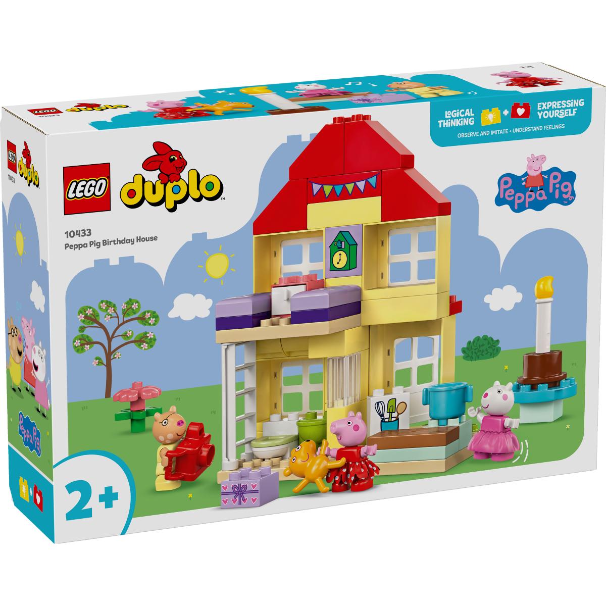LEGO® Duplo - Casa aniversara a Purcelusei Peppa (10433)