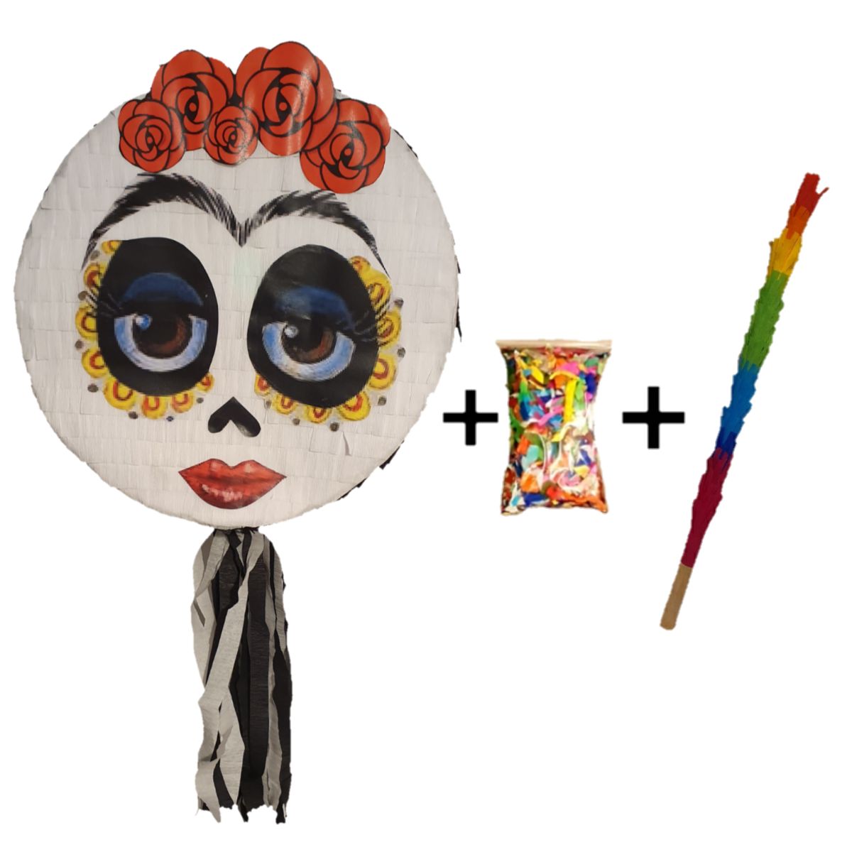Pinata cu bat si confetti Frida, PinaStar Articole de petrecere 2023-09-21