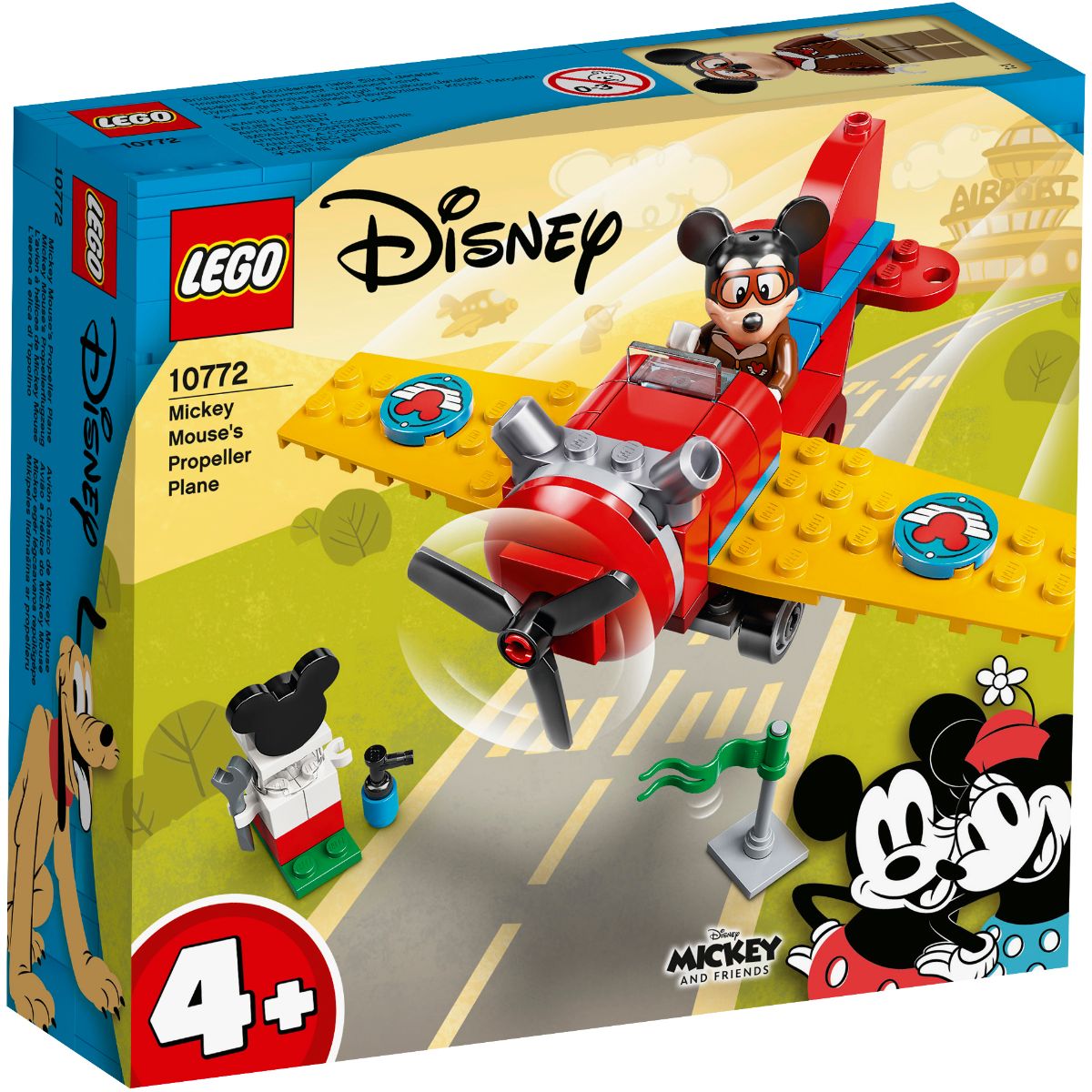 LEGO® Disney Mickey and Friends – Avionul cu elice al lui Mickey Mouse (10772) Lego