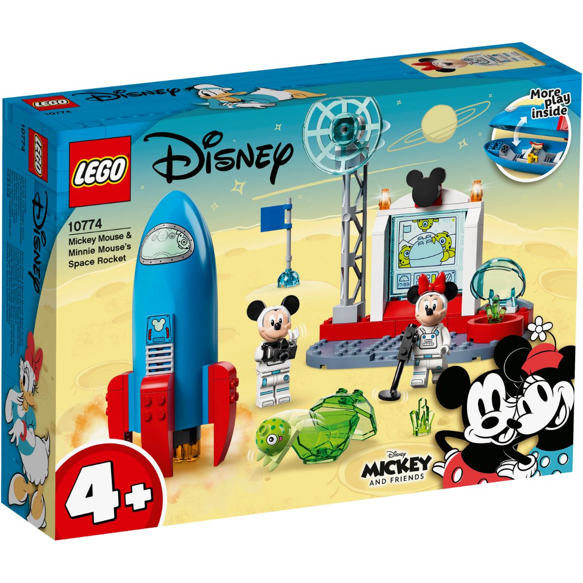 LEGO® Mickey And Friends – Racheta spatiala a lui Mickey si Minnie Mouse (10774) Lego