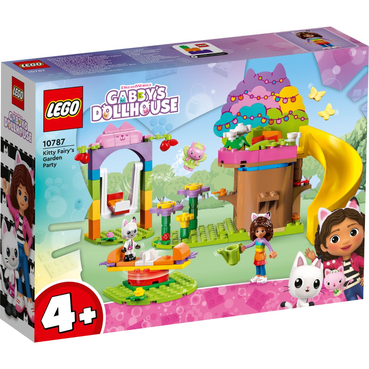 LEGO® Gabbys Dollhouse – Petrecerea in gradina a Miau-Zanei (10787) LEGO® Gabby’s Dollhouse