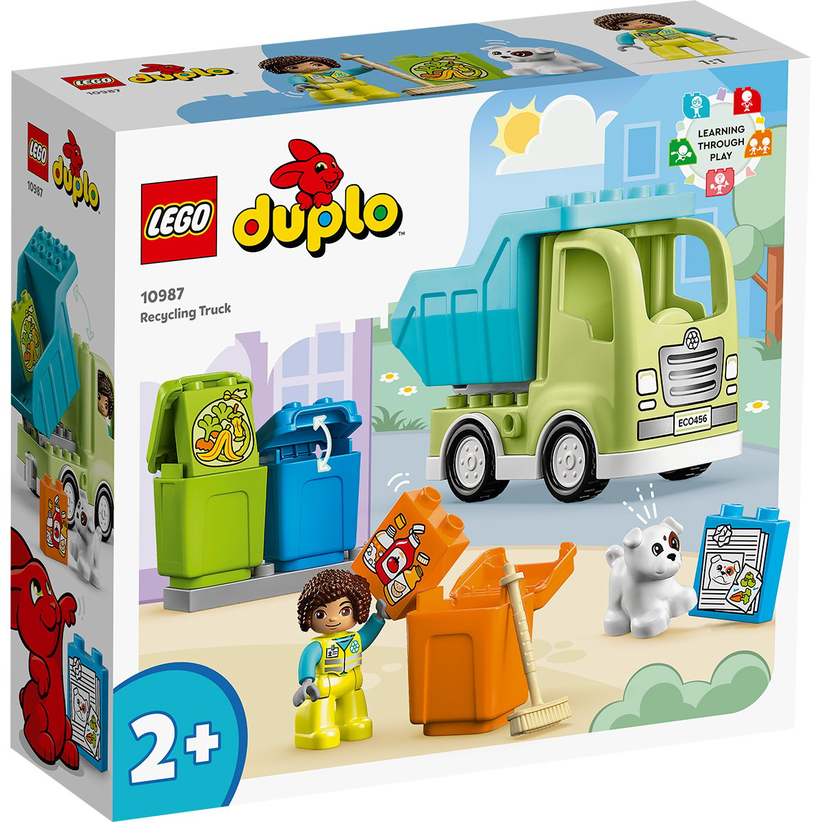 LEGO® DUPLO – Camion de reciclare (10987) (10987) imagine noua responsabilitatesociala.ro