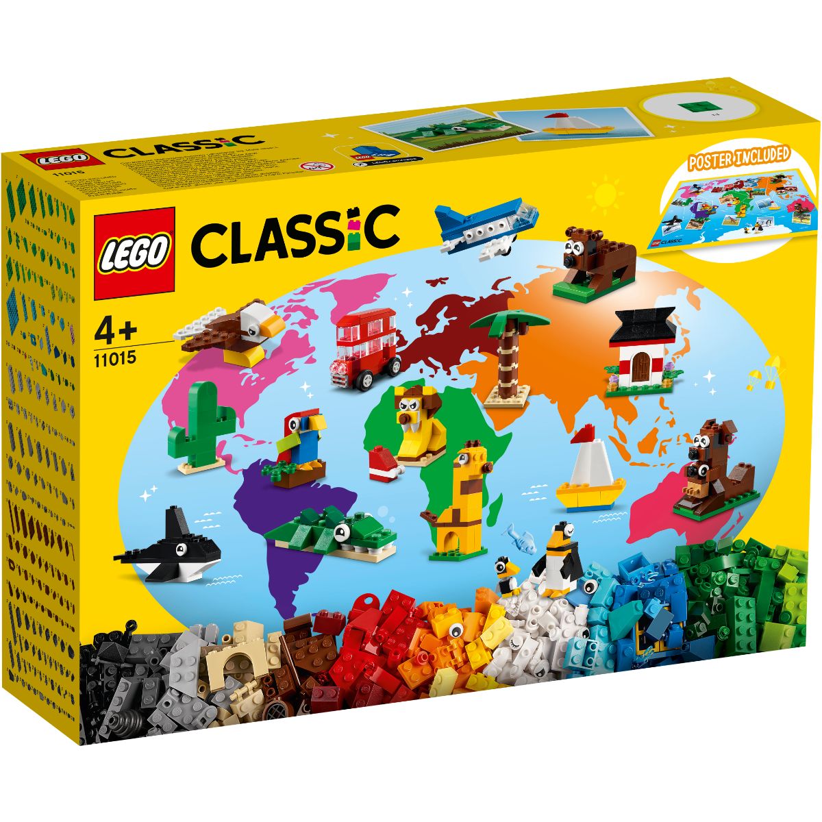 LEGO® Classic – In jurul lumii (11015) LEGO® imagine noua