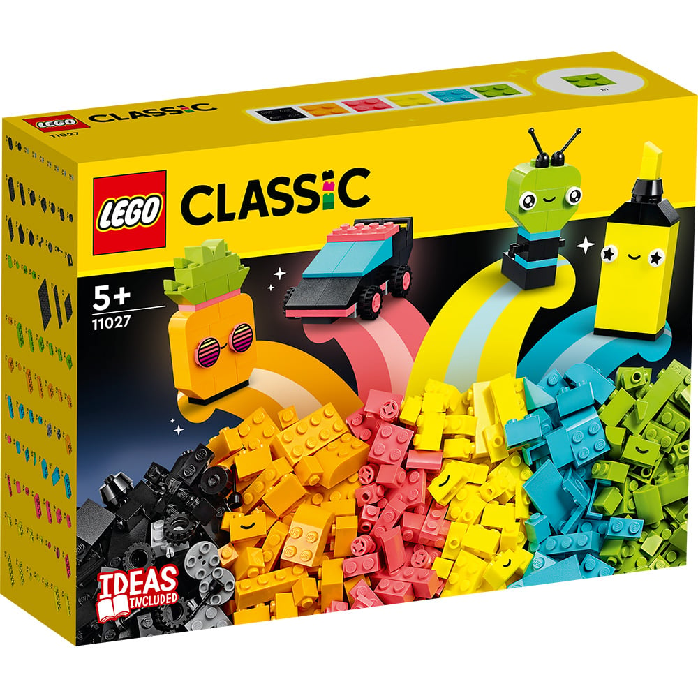LEGO® Classic – Distractie creativa cu neoane (11027) (11027) imagine noua responsabilitatesociala.ro