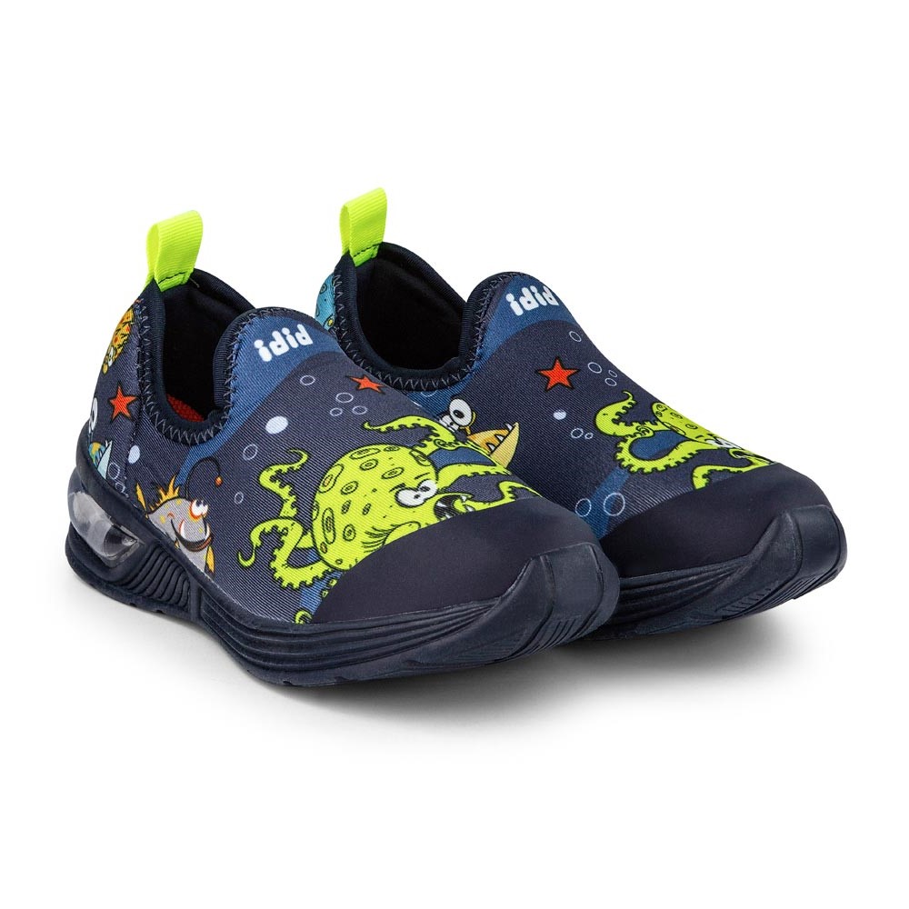 Pantofi cu led bibi space wave 2.0 marine