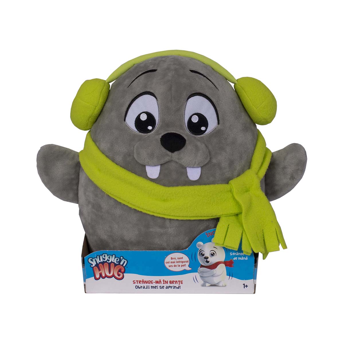 Jucarie de plus interactiva snuggle n hug - morsa