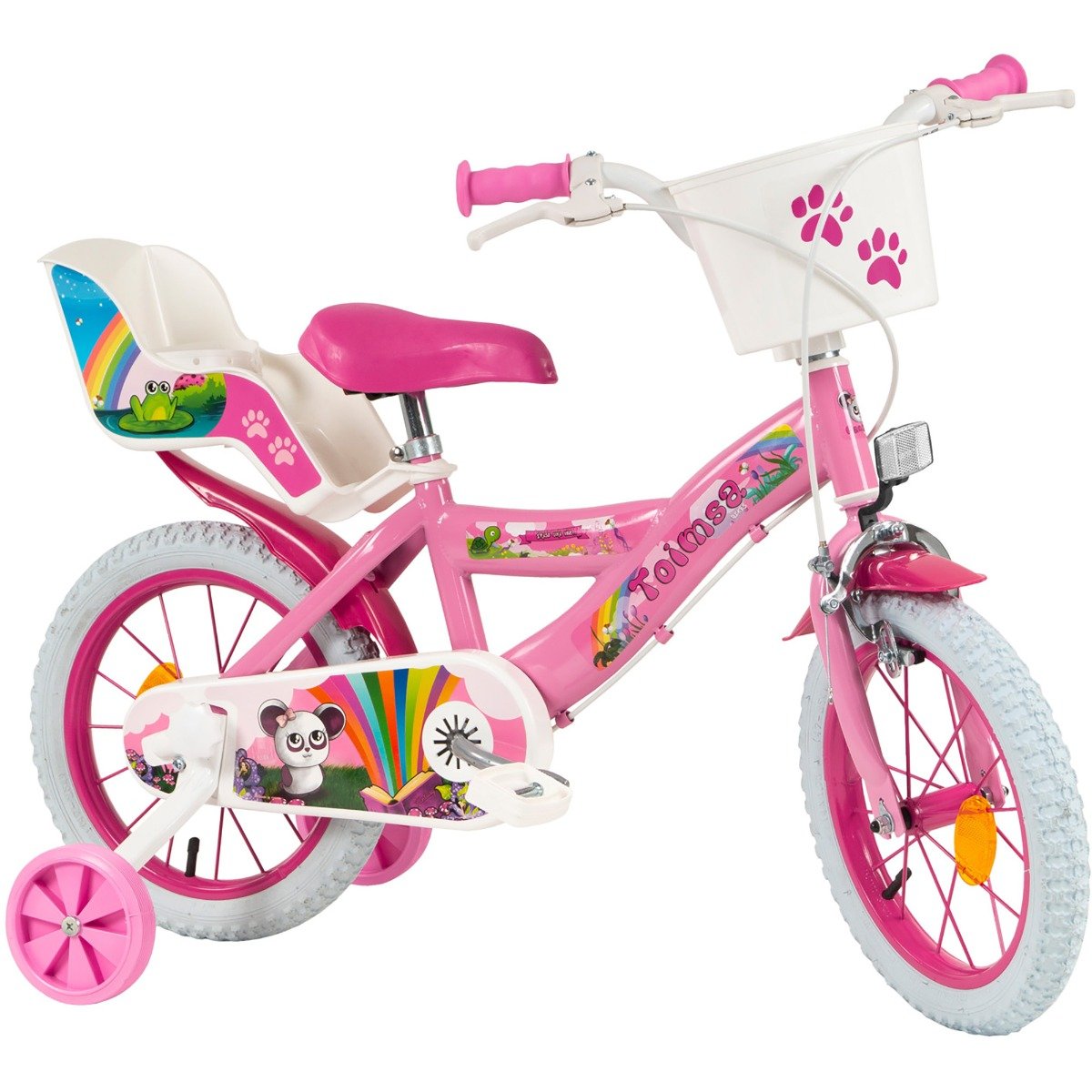 Bicicleta copii Fantasy, Toimsa, 14 inch Bicicleta imagine 2022 protejamcopilaria.ro