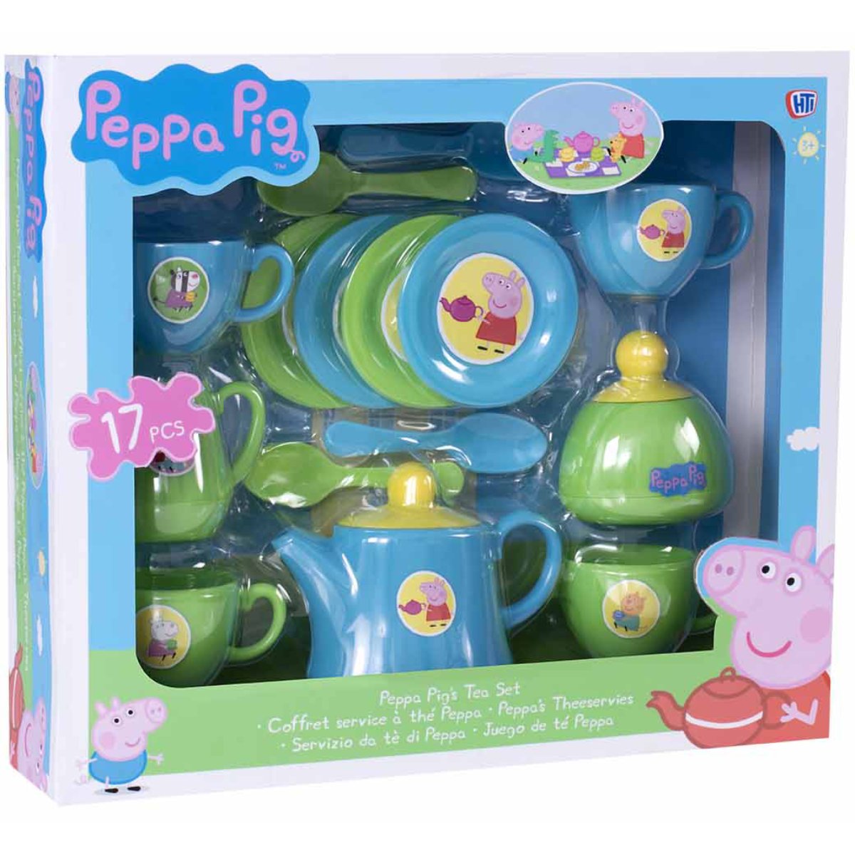 Set de ceai, Peppa Pig, 17 piese ceai imagine noua responsabilitatesociala.ro