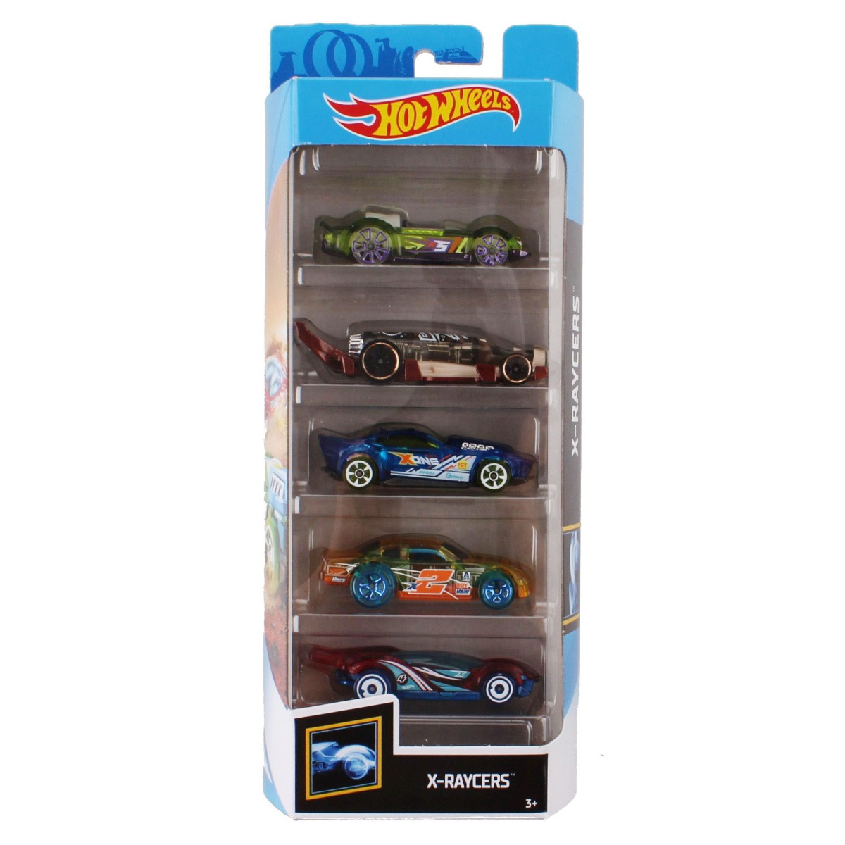 Set masinute Hot Wheels, X-Raycers, FYL20 (5 modele)