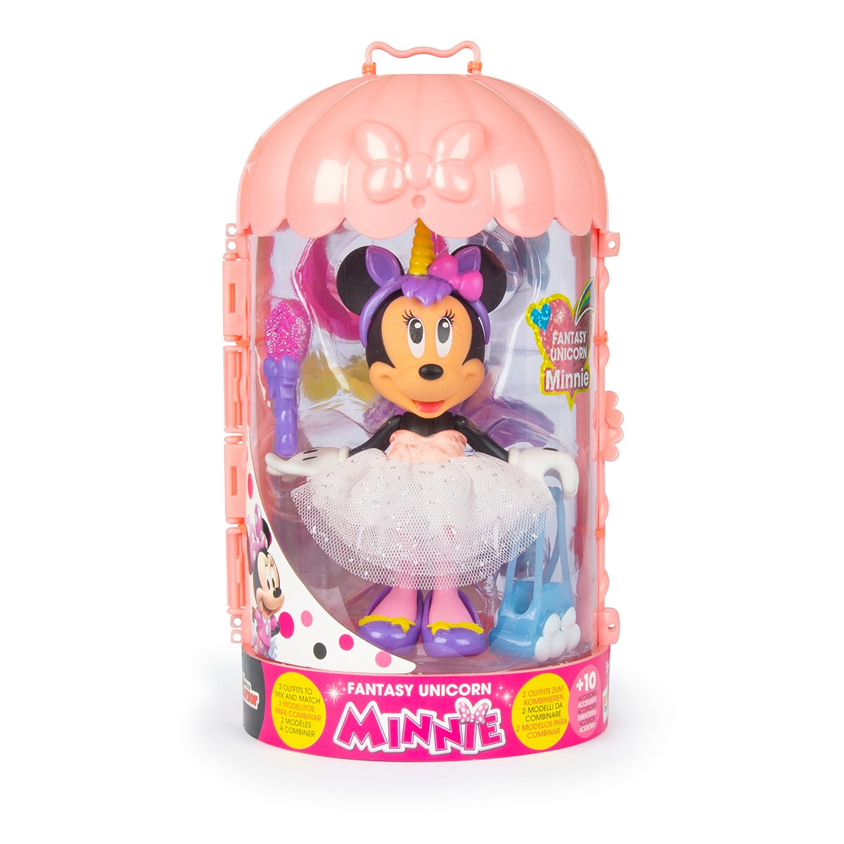 Set figurina cu accesorii Minnie Disney, Fantasy Unicorn W3