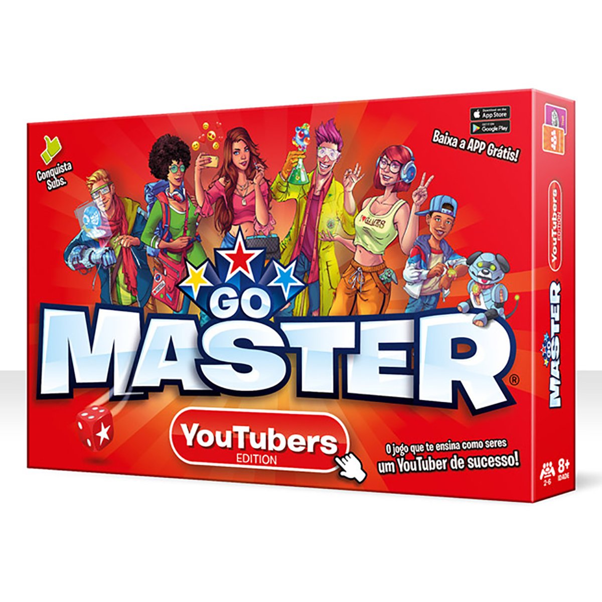 Joc de societate Go Master, Youtubers Edition Go Master imagine noua responsabilitatesociala.ro