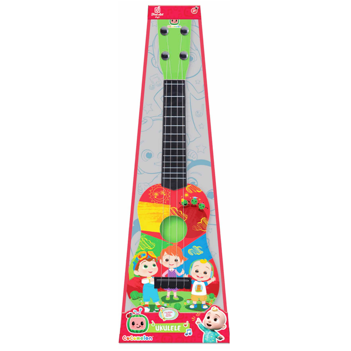 Ukulele Cocomelon, First Act, 40 cm, S2