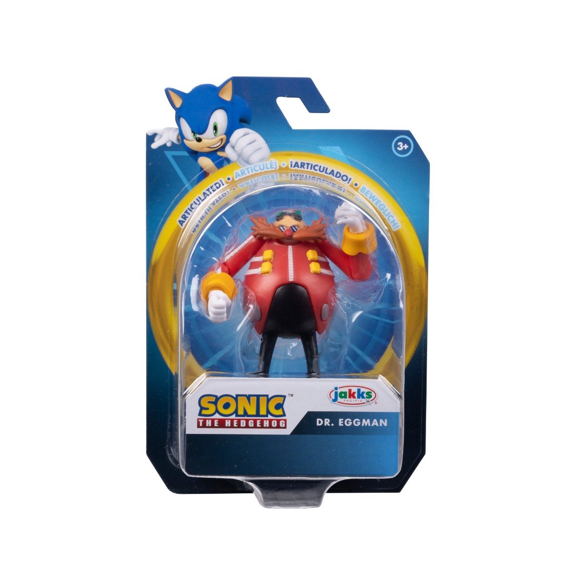 Figurina Sonic the Hedgehog, Dr Eggman, S14, 6 cm