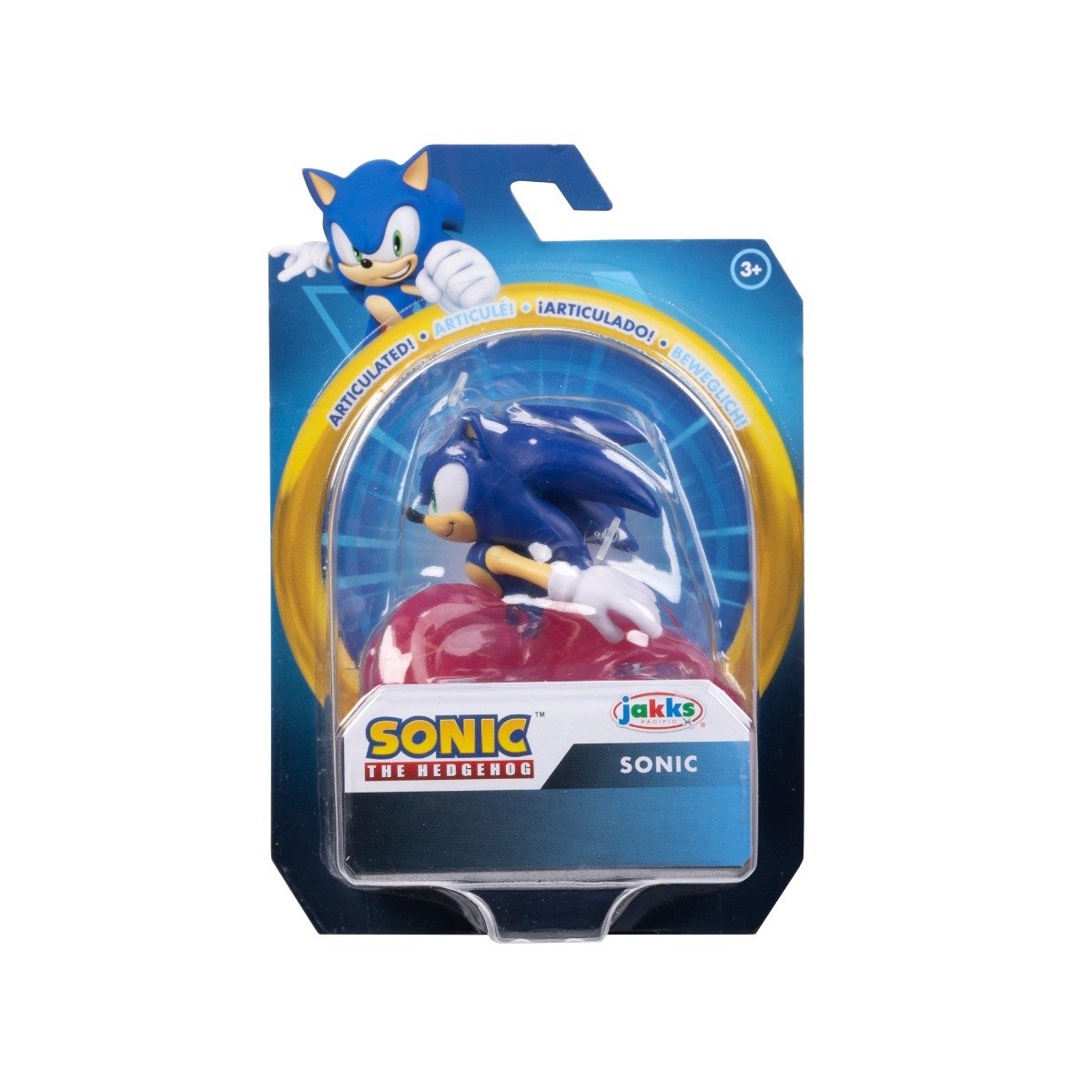 Figurina Sonic the Hedgehog, Sonic, S14, 6 cm