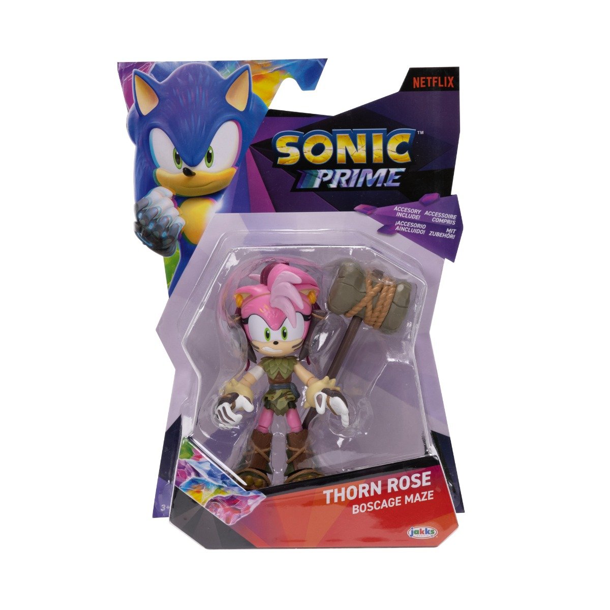 Figurina articulata, Sonic the Hedgehog, S1, Thorn Rose, 13 cm