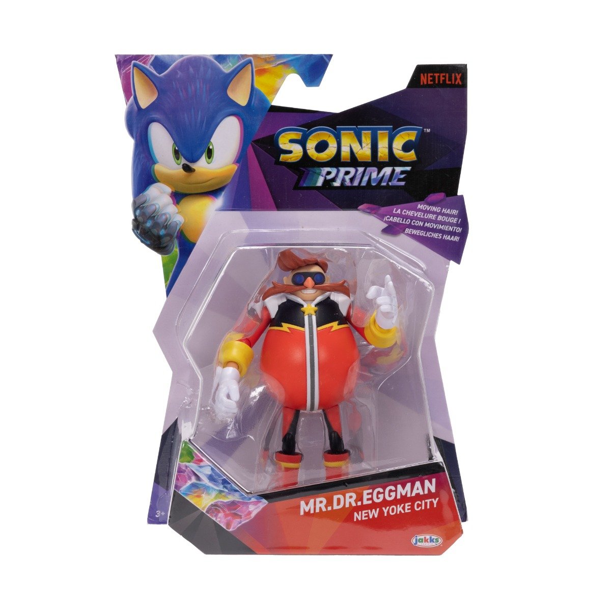 Figurina articulata, Sonic the Hedgehog, S1, Mr Dr Eggman, 13 cm