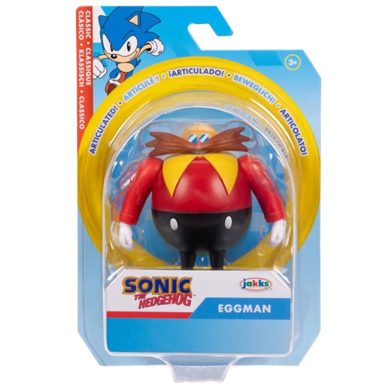 Figurina articulata, Sonic the Hedgehog, W19, Eggman, 6 cm