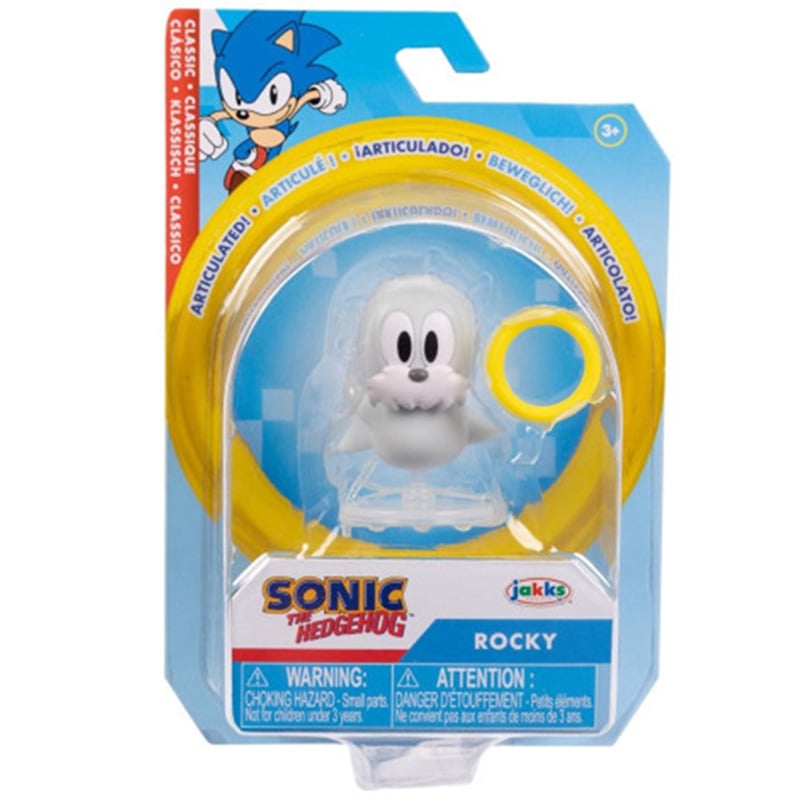 Figurina articulata, Sonic the Hedgehog, W19, Rocky, 6 cm
